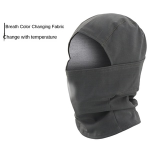 Masker induksi sensitif termal berubah warna gradien, tutup kepala peledak lintas batas modis Balaclava berkendara luar ruangan - Product Image 4