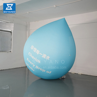 Ballon gonflable géant pour gouttelettes d'eau avec motif personnalisé