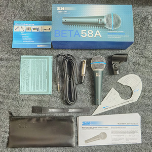 Micrófono Profesional Beta58a, Micrófono Dinámico Cardioide con Cable <span class=keywords><strong>Sm58</strong></span> para Voz, Micrófono de Karaoke para <span class=keywords><strong>Shure</strong></span> - Product Image 4