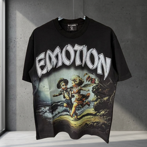 เสื้อยืดสตรีทผู้ชาย ดีไซน์แฟชั่น ผ้าโพลีเอสเตอร์/คอตตอนถักแบบหลวม สวมใส่สบาย ระบายอากาศได้ดี แห้งเร็ว พิมพ์ลายลำลอง คุณภาพสูง - Product Image 2