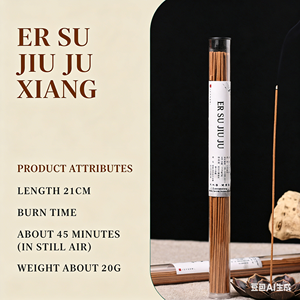 Incienso de Sándalo para Ceremonia del Té, Receta China Antigua, Orgánico y Natural, Marca Privada, Larga Duración, Perfecto para Primavera - Product Image 4