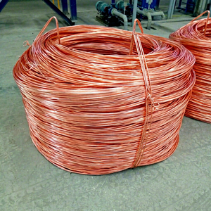 Bobine de fil de cuivre rouge vif de qualité industrielle, déchets de cuivre haute pureté 99,999 % - Product Image 1