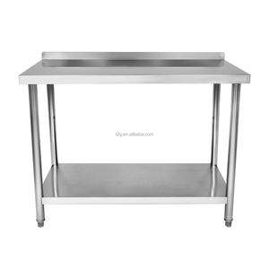 Banco de Trabajo Móvil Cuadrado de Acero Inoxidable Plateado con Certificación NSF, Origen China - Product Image 1