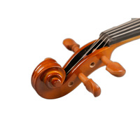 Handmade Violin for Beginners with Sound Post Adjustment Glossy Violin High Quality Professional