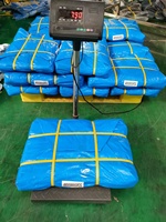 Bâche en PE bleue légère et imperméable de 100g 12x16 pour protection contre la poussière