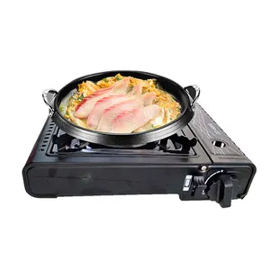 New outdoor picnic camping Household Stainless Steel single burner outdoor Portable butane gas stove