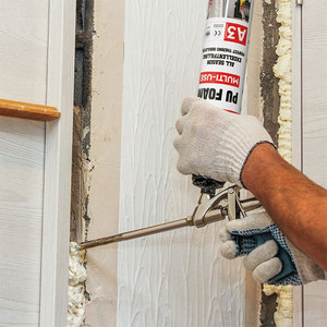 <span class=keywords><strong>Mousse</strong></span> polyuréthane en gros OEM pour le remplissage des cadres de fenêtres et de portes, pour le travail du <span class=keywords><strong>bois</strong></span>, l'emballage et la construction, mastic PU, 12 canettes - Product Image 5