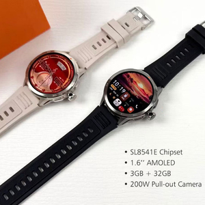 สมาร์ทวอทช์ H81 4G รุ่น Global หน้าจอ Amoled สายซิลิโคน ควบคุมผ่าน Wifi พร้อมกล้อง  รองรับ <span class=keywords><strong>iOS</strong></span> และ Android  ใส่ซิมได้ - Product Image 5