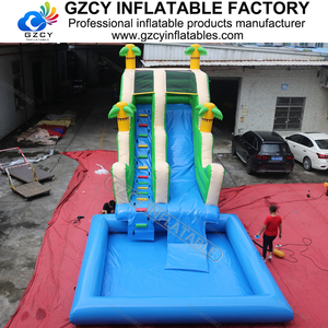 Tobogán acuático inflable comercial Toboganes De Agua <span class=keywords><strong>Piscina</strong></span> inflable de alta calidad - Product Image 4