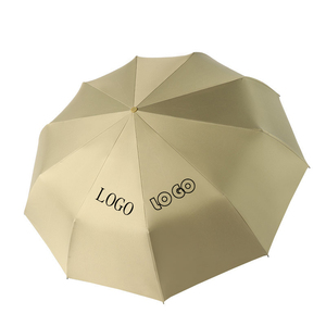 Paraguas con logotipo personalizado, impresiones de logotipo, paraguas de viaje plegables impermeables automáticos promocionales <span class=keywords><strong>para</strong></span> mujeres, hombres y <span class=keywords><strong>adolescentes</strong></span> - Product Image 1