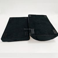 Haute densité PU mousse coussin lombaire siège de voiture dos soutien oreiller ergonomique taille repos Portable voyage pied jambe Relaxation Pad