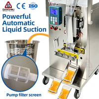 Machine d'emballage verticale automatique intelligente électrique pour le remplissage et le scellage de liquides, idéale pour les petits sachets d'eau pure portables