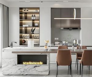 Armarios de cocina modulares de diseño personalizado Colección de armarios del fabricante - Product Image 4