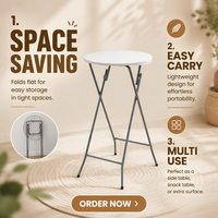 Vente directe usine – Chaises pliantes durables et légères pour villa, décoration de mariage, table de repas extérieure, imperméables
