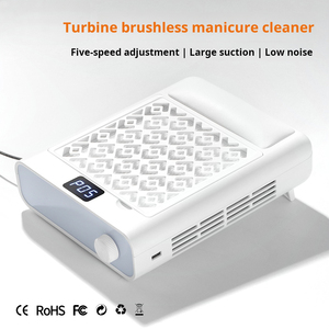 Aspirateur à poussière pour ongles rechargeable sans balais avec logo personnalisé, dispositif d'aspiration pour salon de beauté - Product Image 2