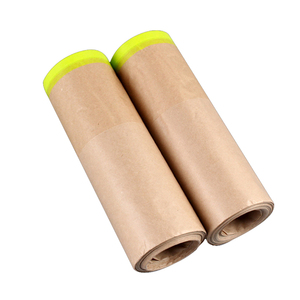 Film de protection de peinture automobile biodégradable en papier kraft pour masquage et peinture - Product Image 3