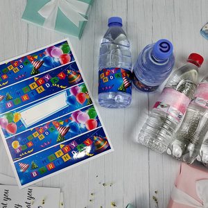 Rouleau de vinyle autocollant personnalisable imprimable, étiquette personnalisée pour bouteille, étiquette amovible pour flacon de parfum, autocollant pour bouteille d'eau - Product Image 2