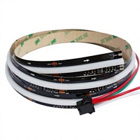 Bande LED COB Flexible RVBIC 12V Noire 576 LED/m WS2811 10mm à Effet Eau Courante pour Vente en Gros