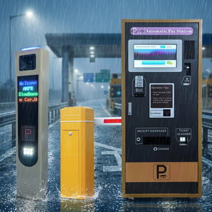 TCP <b>IP</b> Network Vehicle Access Control <b>System</b> 30000 Stored Cards License Plate Recognition Boom Barrier for Toll Station - Product Image 1