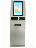 Kiosque d'impression et de numérisation de documents format A4 sur pied