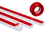 Meilleures ventes : Goulotte de câblage électrique en PVC, type cheminée, 16x16-50x50, 100X50, avec autocollant, pour câbles solaires, de bonne qualité