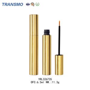 Flacon d'emballage pour mascara, tube d'eye-liner doré, conteneur de mascara pour cils avec logo personnalisé, flacon vide pour mascara - Product Image 3