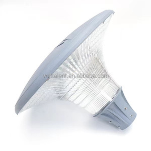 Lanterne de jardin conique avec éclairage d'ambiance à commande intelligente 50W, <span class=keywords><strong>lampe</strong></span> circulaire à montage sur poteau, luminaire extérieur pour allée urbaine - Product Image 3