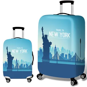 Hành Lý Du Lịch bao gồm Spandex Vali bảo vệ hành lý có thể giặt bao gồm vải mật độ cao với các mẫu độ nét cao