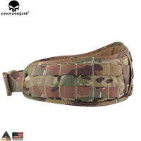 Ceinture tactique EMERSONGEAR MOLLE avec boucle Sabage, en nylon détachable, pratique, multi-camo, camouflage