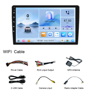 Henmall Qualcomm 9 inch 2 din Android đài phát thanh xe được xây dựng trong <span class=keywords><strong>GPS</strong></span> <span class=keywords><strong>navigation</strong></span> đa phương tiện đơn vị đứng đầu với RGB chức năng - Product Image 6