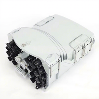 Boîtier de terminaison fibre optique FTTH compact et étanche à 16 ports, boîte de distribution de fibre optique extérieure pour l'utilisation dans les réseaux de télécommunications