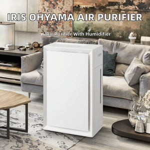 <span class=keywords><strong>Purificador</strong></span> de Aire Eléctrico con <span class=keywords><strong>Humidificador</strong></span> Iris Ohyama, 23 Tatami Mats, 300 M/h CADR, Modelo AAP-AH50A-W, Blanco - Product Image 2