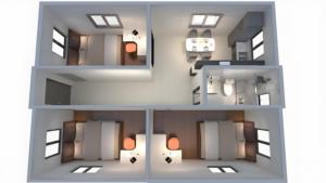 Casa Container Hongyu Dinghao da 30ft/40ft Confortevole e Resistente al Fuoco per Famiglie, Vendita all'Ingrosso - Product Image 6