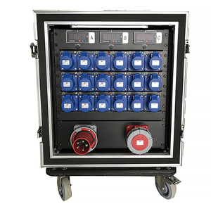 24 cách Rack giai đoạn hộp phân phối điện 63A đầu vào 16amp kết nối 3 giai đoạn hộp phân phối điện - Product Image 3