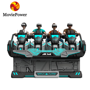 Cinéma de vol de réalité virtuelle complètement nouveau de chaise de <span class=keywords><strong>Cine</strong></span> du système VR 9D de cinéma du théâtre 5D de films de simulateur de montagnes russes du cinéma 7D - Product Image 2