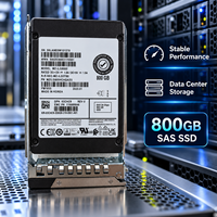 Pour Dell EMC MZ ILG8000 800 Go SAS 24 Gbit/s SSD d'entreprise 2,5 pouces 03CHC8 Disque SSD d'origine reconditionné pour serveur