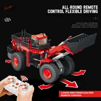 Reobrix 22010 D11 Bulldozer, Vehículo de Ingeniería a Control Remoto, Modelo de Coche RC, Bloques de Construcción, Juguetes DIY para Niños, Regalos, Sets de Bloques de Construcción