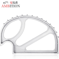 AMBITION Cric pour remorque de bateau Cric pour pneu de remorque Véhicules à essieu simple Cric de levage facile pour bateau à usage intensif
