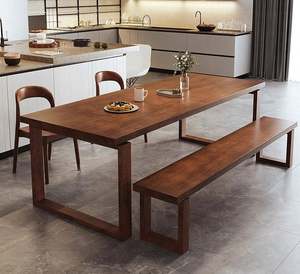 Tavolo da Pranzo GEDO 2026 di Alta Qualità, Design Moderno, Stile Scandinavo Vintage, in Pino Massello Importato dalla Nuova Zelanda, Arredamento per la <span class=keywords><strong>Casa</strong></span> - Product Image 6