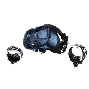 Ensemble de lunettes <span class=keywords><strong>VR</strong></span> professionnelles VIVE COSMOS, <span class=keywords><strong>casque</strong></span> PCVR intelligent RTS avec écran 3D magenta et vert et écran de plus de 80 pouces - Product Image 3