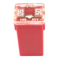 Sekring Mobil JEPART LP-HP Square Automotive Cartridge Fuse 50A 32V Tipe Kotak Plastik Untuk Perlindungan Sirkuit Kendaraan Mobil Truk RV