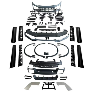 Kit de carrosserie de pare-chocs modifiés pour <span class=keywords><strong>Porsche</strong></span> <span class=keywords><strong>Cayenne</strong></span> 9Y0.1 2018-2023 Facelift to Turbos Style comprend des pièces Tkt. - Product Image 2