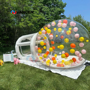 Rumah Gelembung Tiup Modern Diameter 10 kaki dan Terowongan Panjang 6 kaki untuk Balon Pesta, Hiburan, Dijual untuk Komersial - Product Image 6
