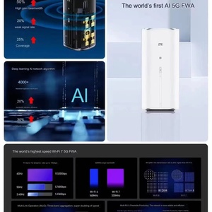 ไวไฟ7 BE19000 CPE 5g Ai FWA เราเตอร์ไร้สายในอาคาร MC8531เฉียบ SDX75 G5 ZTE ใหม่ล่าสุด - Product Image 4