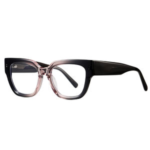 MS 18110 Lunettes de vue pour femme en acétate de qualité supérieure, forme carrée et ronde, branches élégantes et minimalistes, compatibles avec les verres de prescription - Product Image 5