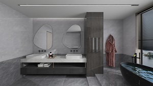 Azulejos para Pared y <span class=keywords><strong>Piso</strong></span>, Solución Completa para Ahorrar Espacio en Departamentos Pequeños, Azulejos para Baño - Product Image 6