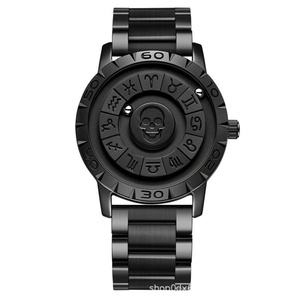 Montre à quartz imperméable pour homme et femme EUTOUR, boîtier en alliage, bracelet en acrylique - Product Image 3