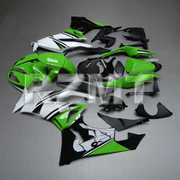 Pour Kawasaki ZX-6R 636 2009-2012 Ninja ZX6R ZX636 Kit de carénage de moto en ABS injecté, carénages personnalisés K0605-109a