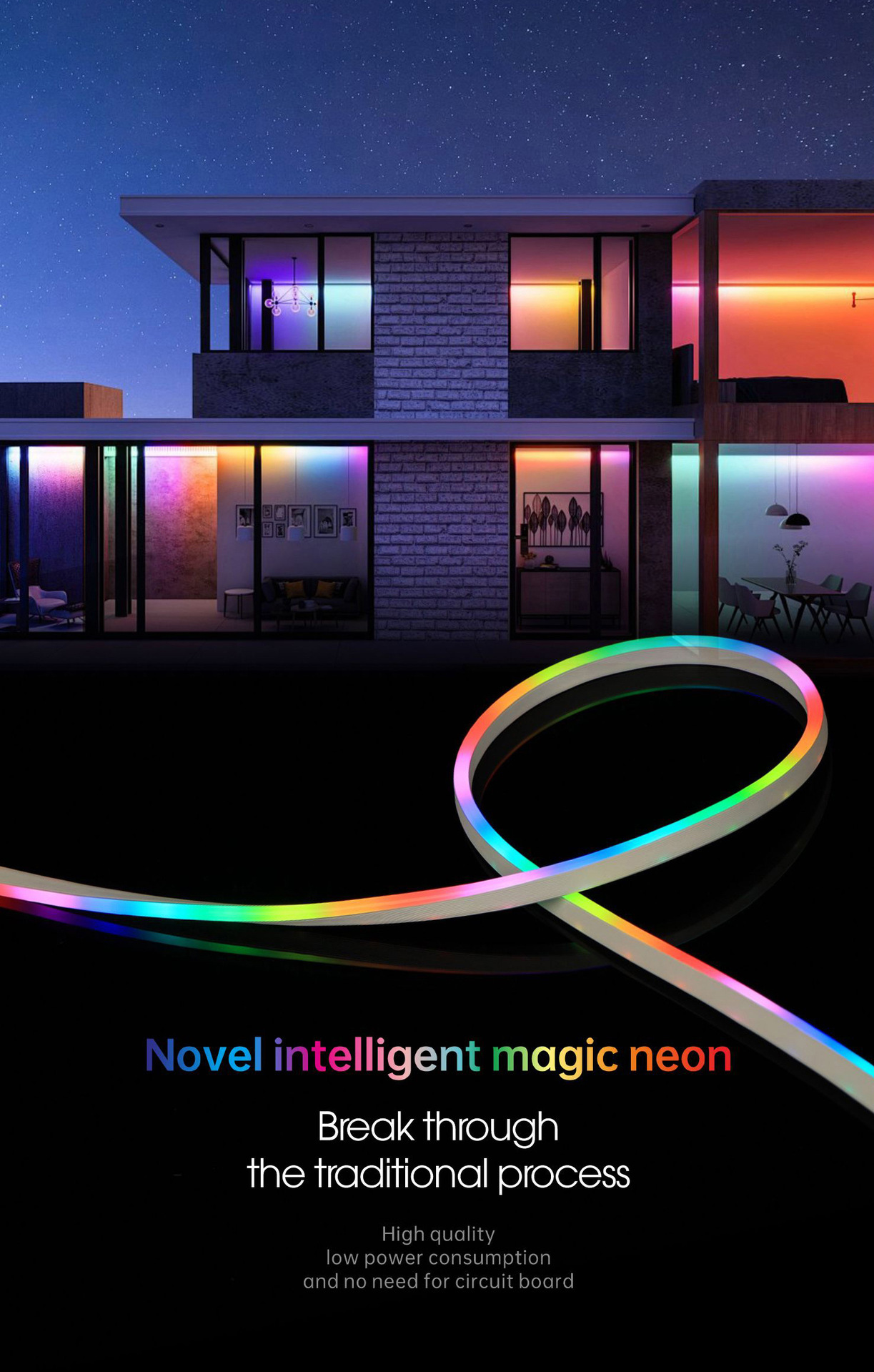 10 m Neon LED Strip for Bar Decoration IP67 Waterproof High Brightness Neon Rope Light 5V RGBW 16Million Colors · image 2