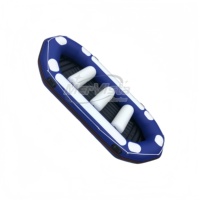 Bateau pneumatique léger en PVC pour eaux vives, Packraft 430 cm, Packraft gonflable / Raft à vélo, Kayak à pagaie